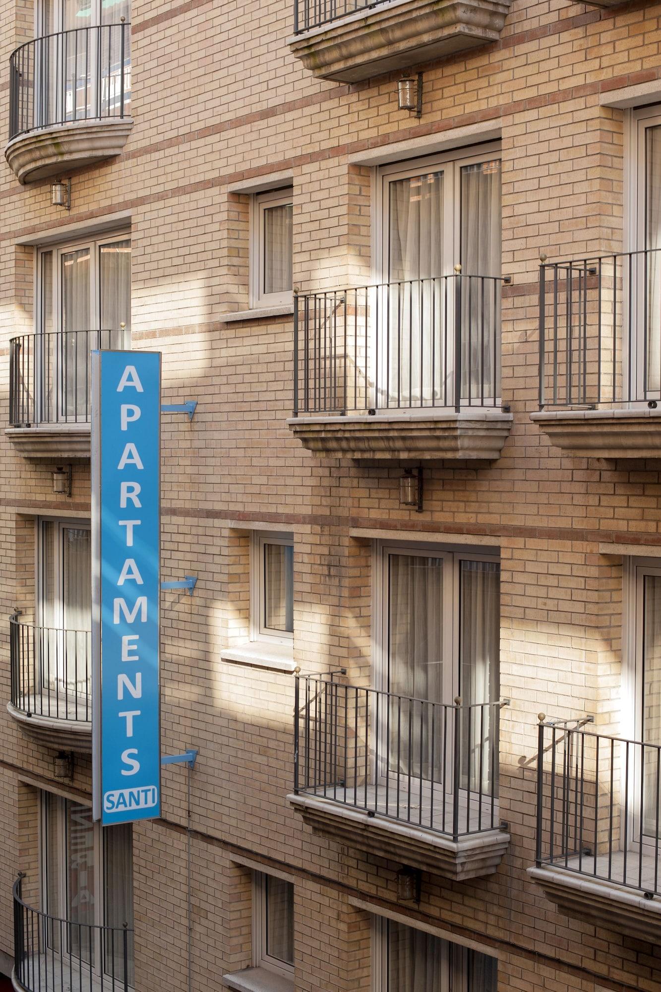 Apartamentos Santi Lloret de Mar Esterno foto